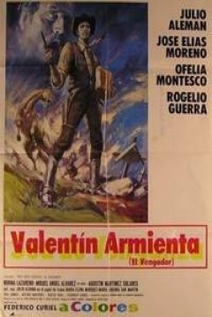 Poster Valentin Armienta el vengador