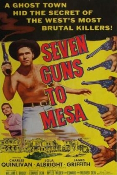 Poster Seven Guns to Mesa