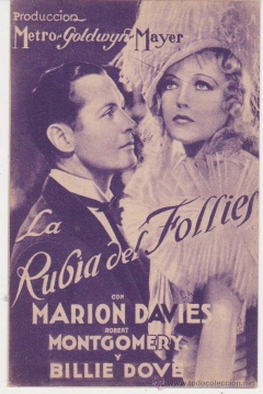 Poster La Rubia del Follies