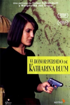 Poster El Honor Perdido de Katharina Blum