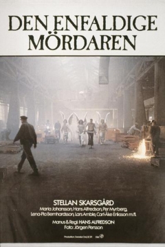Poster Den Enfaldige Mördaren 