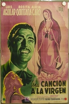 Poster Una canción a la vírgen