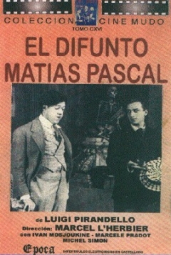 Poster El Difunto Matías Pascal