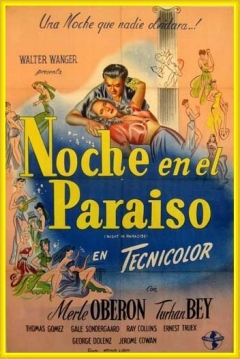 Poster Noche en el Paraíso