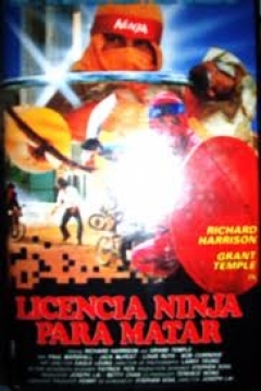 Poster Licencia Ninja Para Matar