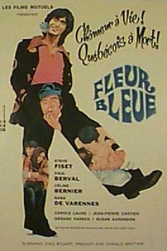 Poster Fleur bleue
