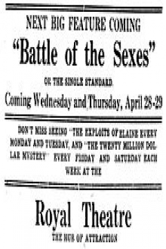 Poster The Battle of the Sexes