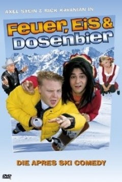 Poster Feuer, Eis & Dosenbier