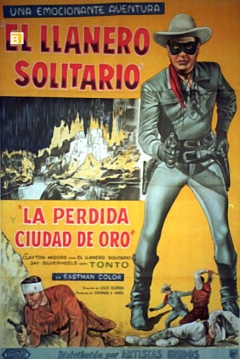 Poster El Llanero Solitario y La Ciudad Perdida de Oro