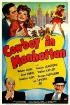 Poster Cowboy in Manhattan