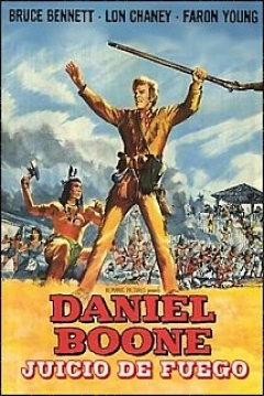 Poster Daniel Boone, Juicio de Fuego