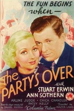 Poster The Party's Over