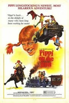 Poster På rymmen med Pippi Långstrump