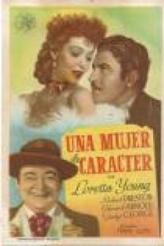 Poster Una Mujer de Carácter