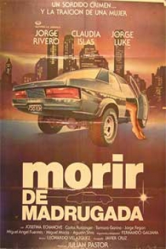 Poster Morir de madrugada