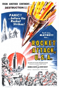 Poster Rocket Attack U.S.A.