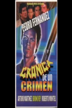 Poster Crónica de un crimen