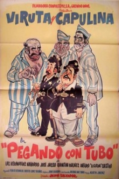 Poster 'Pegando con Tubo' 
