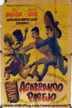 Poster Agarrando Parejo