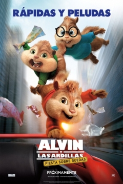 Poster Alvin y las Ardillas 4: Fiesta sobre Ruedas