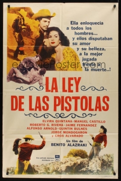 Poster La ley de las pistolas