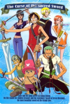 Poster One Piece: La Maldición de la Espada Sagrada