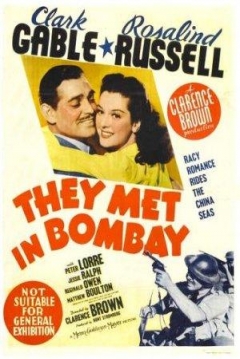Poster They Met In Bombay