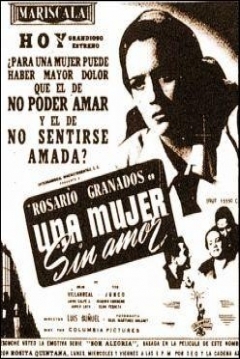 Poster Una Mujer sin Amor