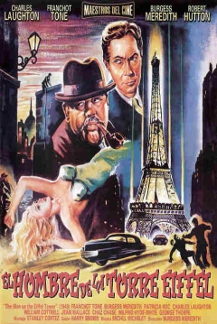 Poster El Hombre de la Torre Eiffel