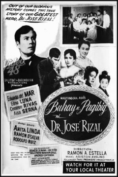 Poster Ang buhay at pag-ibig ni Dr. Jose Rizal