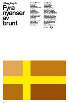 Poster Four Shades of Brown