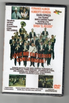 Poster Que me entierren con la banda