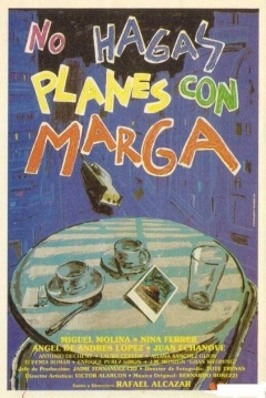 Poster No Hagas Planes con Marga