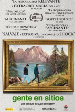 Poster Gente en Sitios