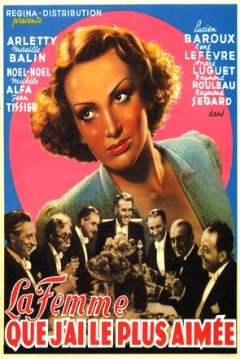 Poster La femme que j'ai le plus aimée