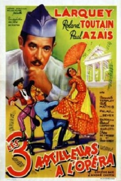 Poster Trois Artilleurs à l'Opéra