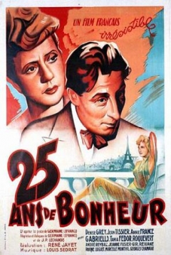 Poster Vingt-cinq ans de bonheur