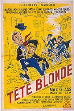 Poster Tête blonde