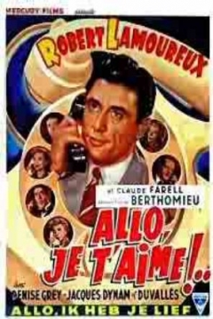 Poster Allô... je t'aime