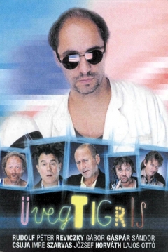 Poster Glass Tiger
