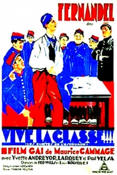 Poster Vive la classe