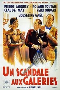 Poster Un Scandale aux Galeries