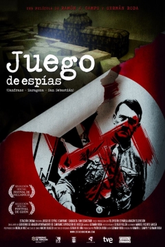 Poster Juego de Espías (Canfranc-Zaragoza-San Sebastián)