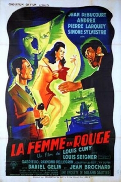 Poster La Femme en Rouge