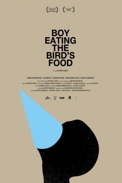 Poster Boy Eating the Bird's Food
