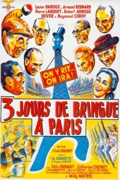 Poster Trois Jours de Bringue à Paris