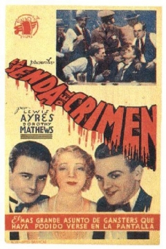 Poster La Senda del Crimen