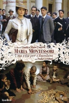 Poster Maria Montessori: Una Vida Dedicada a los Niños