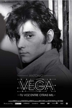 Poster Antonio Vega. Tu voz entre otras mil