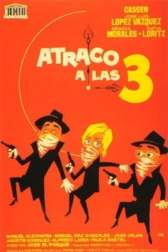 Poster Atraco a las Tres